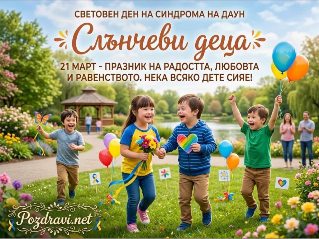Световен ден на хората със Синдром на Даун - ДГ Веселка - Ивайло